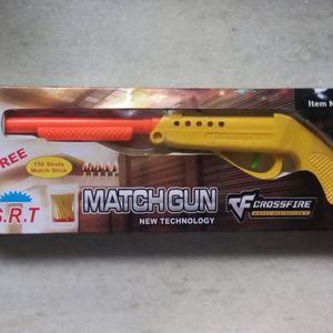 Match Stick Firing Toy Gun