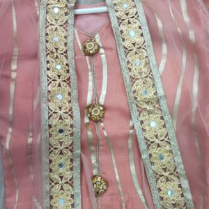 Lehnga Choli With Shrug For Girls