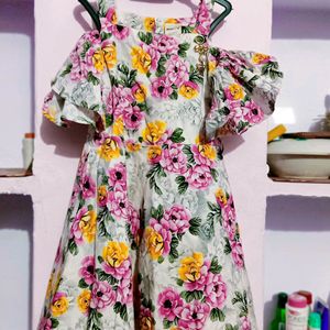 Girl's Cotton Frock 👌😍💗