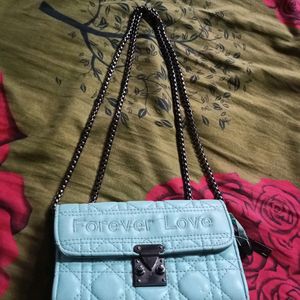 Sea Green Sling Bag