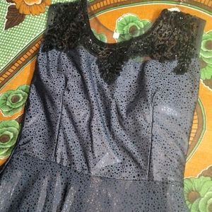 Black And Grey Gown