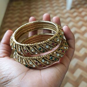 Diamond Studded Kada (Bangles)