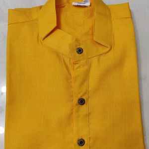 Yellow Kurta Wedding