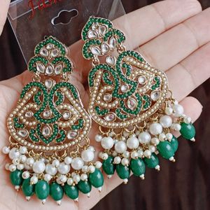 Beautiful Pakistani work earrings premium quality