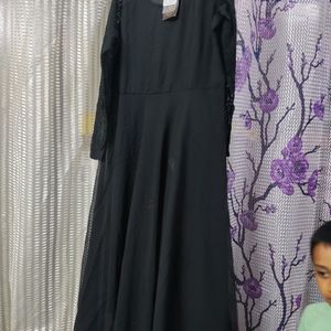 Brand New Black Full Length Dress For Women