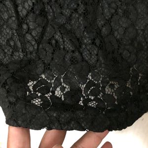 Black Lace Top For Women