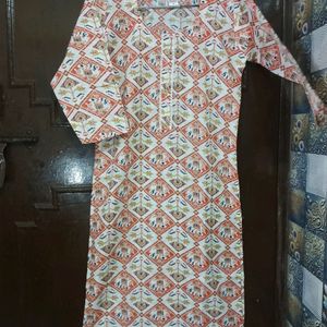 Very Beautiful Printed Kurta