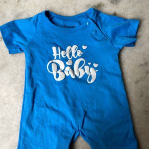 Half Sleeve Romper (unisex) Newborn (0-3 Months)