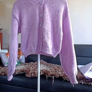 Lavender Knit Sweater