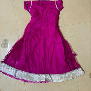 anarkali jacket dress