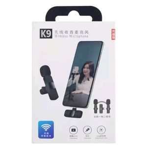 K9 Wireless Microphone Digital Mini Portable Mic