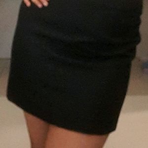 Black Pencil Bodycon Party Wear Mini Skirt