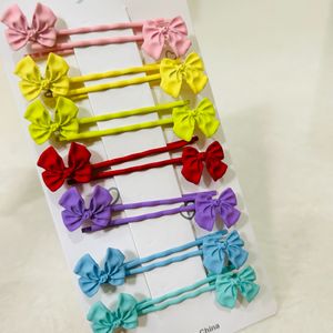 Cute Bow Bobby Pin Sets @ ₹60/- For Two Pairs