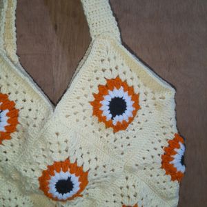 Sunburst Crochet Bag💖