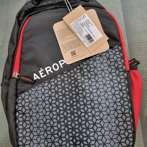 Aeropostale Backpack Black & Red