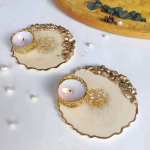 2 Resin Tea Light