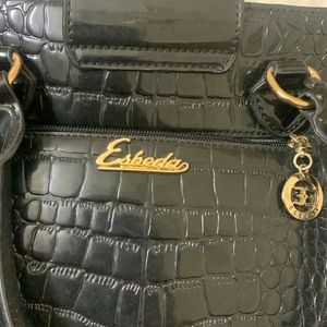 LUXURY BRAND TEXTURED HANDBAG