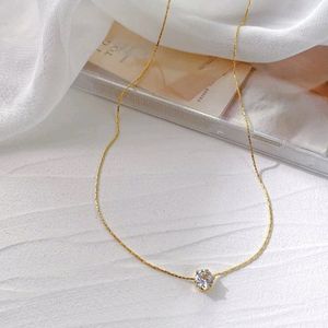 Dainty Zircon Chain