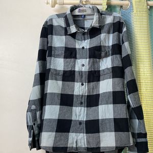 H&M Shirt, Blue, Eur S