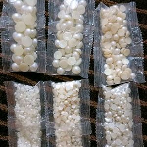 Half Cut Pearls for Jewellery Making Craft