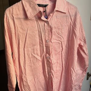 Pinterest Oversized pink Shirt With Tag