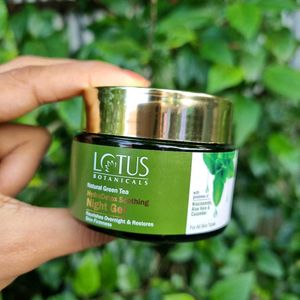 Green Tea Night Gel- Niacinamide,Aloevera,Cucumber