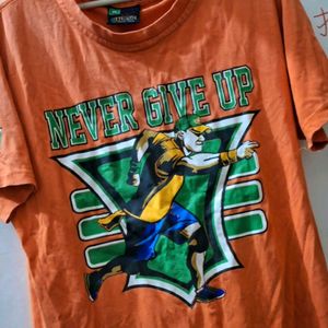 John Cena [NEVER GIVE UP] [M] T-shirt WWE