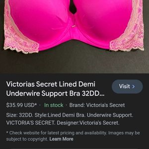 Victoria secret push up bra