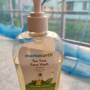 Mamaearth Tea Tree Facewash With Neem 250 Ml