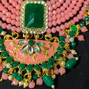 Zaveri Pearls Long Jewellery Set