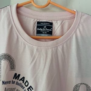 Men’s Tshirt Peach/Light pink