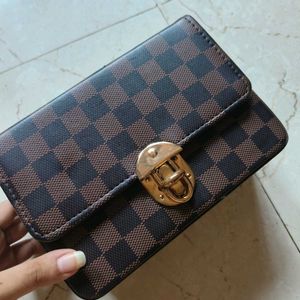 Brown Hand Clutch