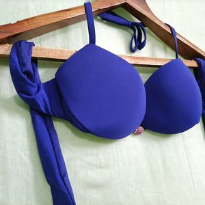 🎉SALE🎉 Navy Blue Push-Up Bikini Top