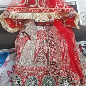 Wedding  Heavy Lehanga Choli With  Heavydupatta