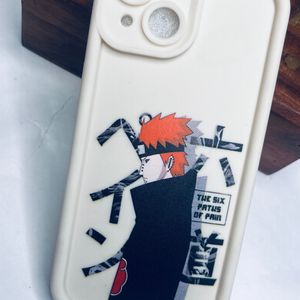 I Phone 15 Silicone Anime Printed Cover