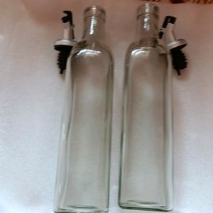 Parachi Oil Dispenser Glass Meterial New