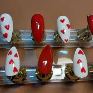 RED HEART NAILS