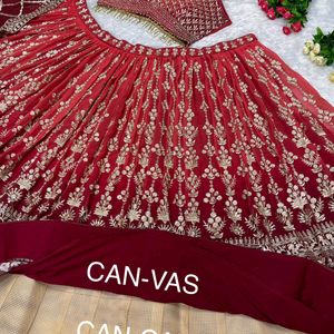 Wedding Wear Lehanga Choli. Select Any One Clr