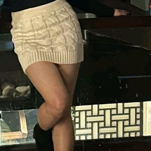 Woollen Short Skirt For Women