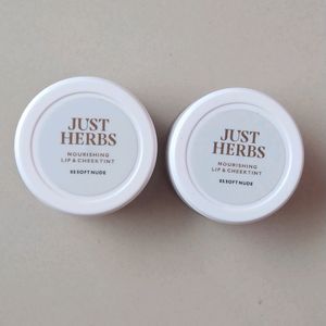 Combo Of 2 Just Herbs Lip And Cheek Tint