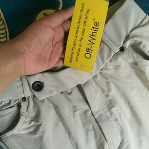 OFF WHITE FORMAL PANTS