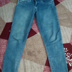 28 WAIST BLUE PANT