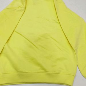 Weekend Girls Yellow Sweatshirt For Ages 7 - 9