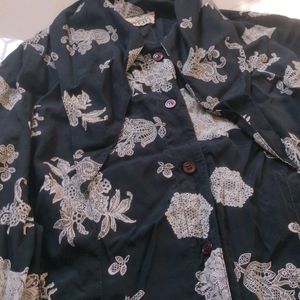 Korean Floral Shirt