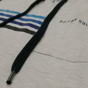 A Hoodie Summer Half T Shirt