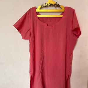 Stitched Pink Kurta