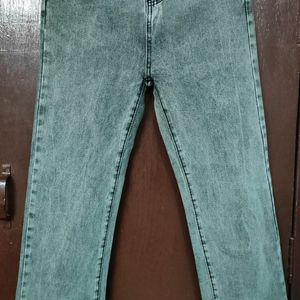 Grey High Waist Jeans