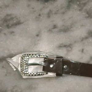 Belt With Diamond