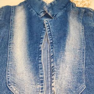 Blue Plain Ladies Stylish Denim CoatBlue Plain Ladies Stylish Denim CoatBlue Plain Ladies Stylish Denim CoatBlue Plain Ladies Stylish Denim Coat