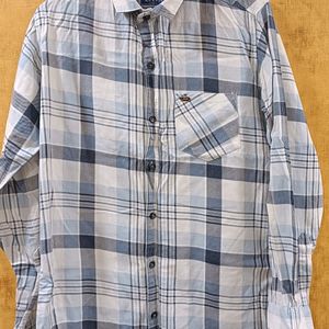 Multicolor Checks Full Sleeves Cotton Shirt